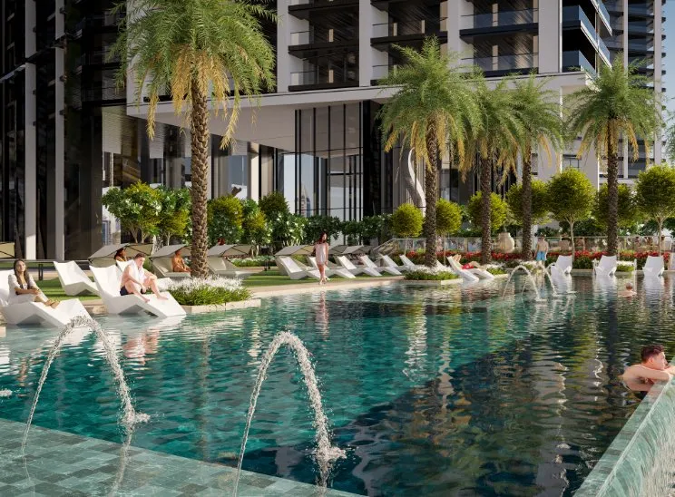 Материал застройщика: The Serene at Sobha Central