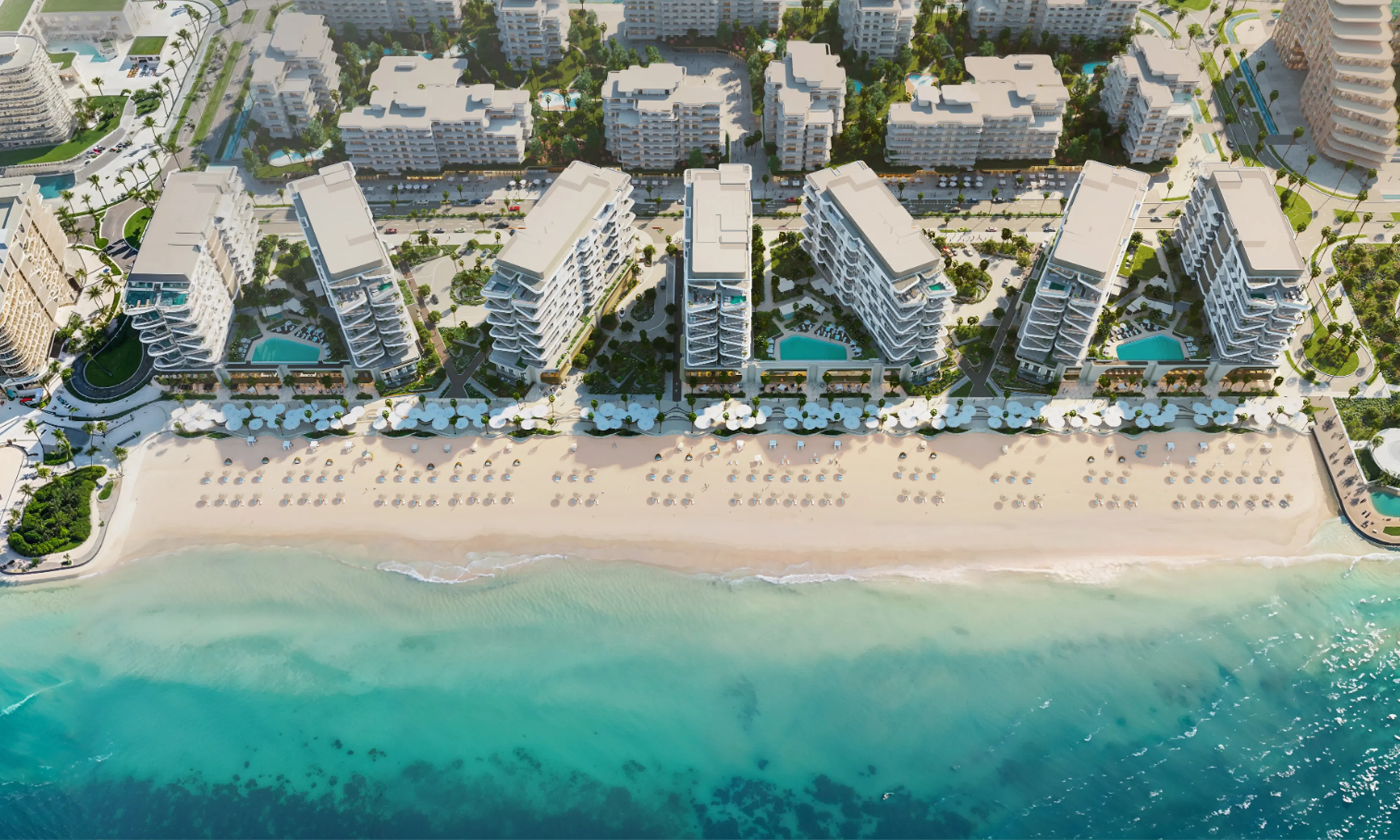 Материал застройщика: Fahid Beach Residences