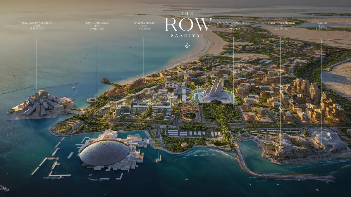 Материал застройщика: The Row Saadiyat