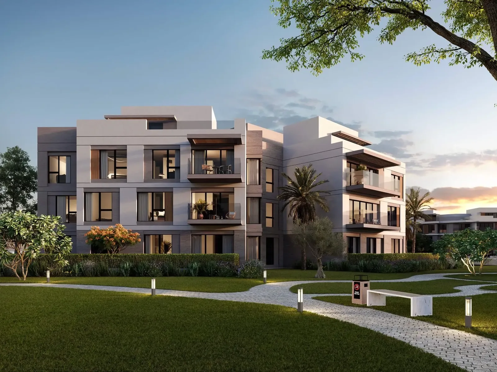 Материал застройщика: The Estates Residences