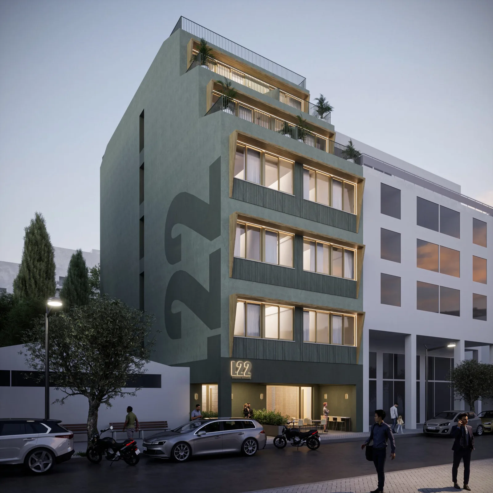 Материал застройщика: L22 Student Housing