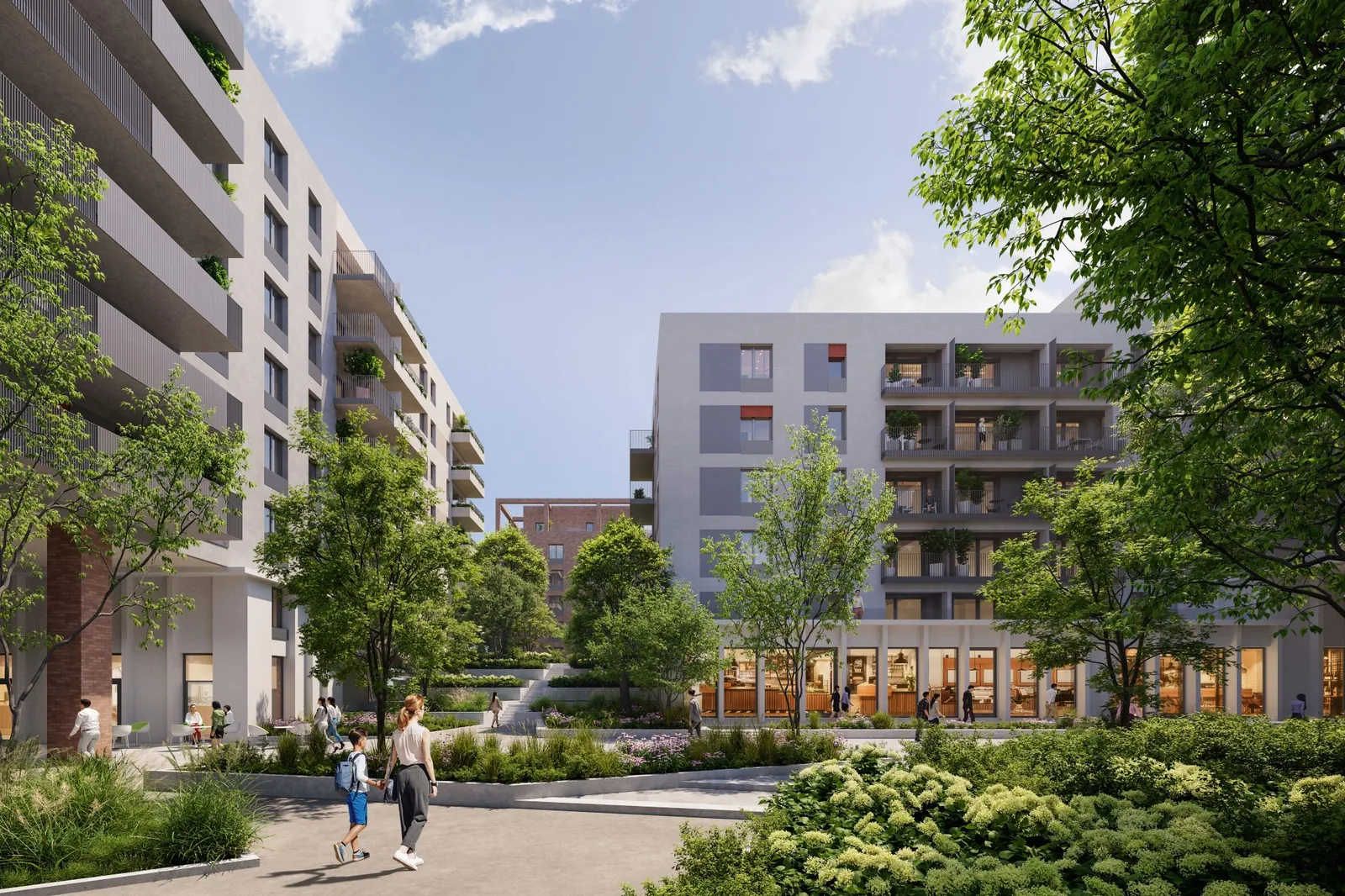 Материал застройщика: Greenway Apartments