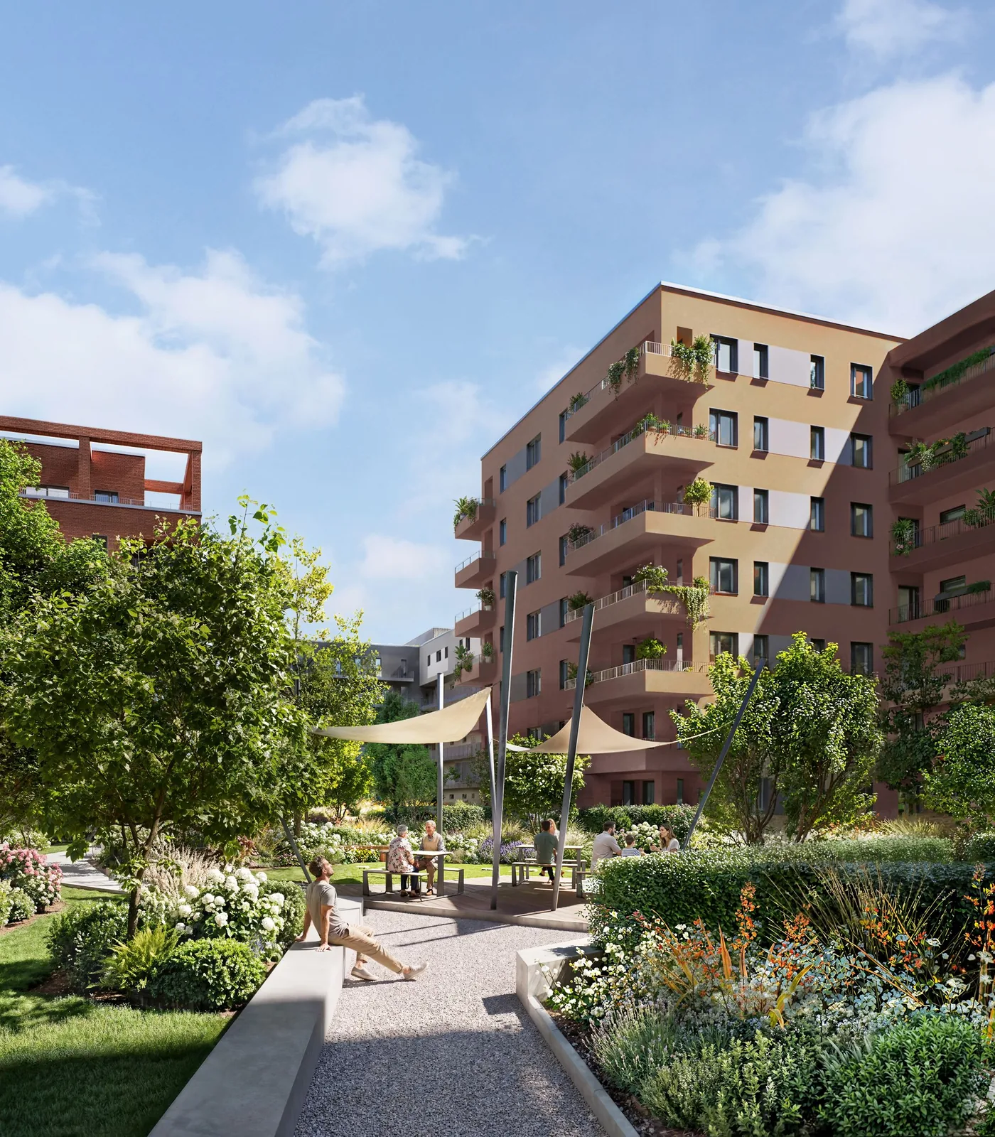 Материал застройщика: Greenway Apartments