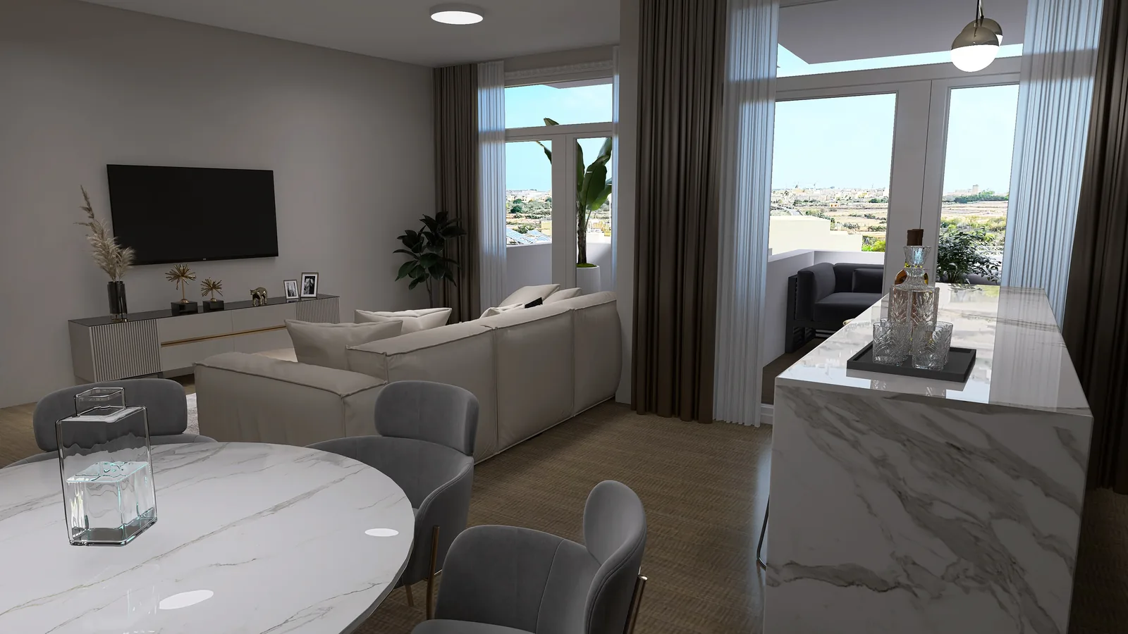 Материал застройщика: Arya Residences Sannat