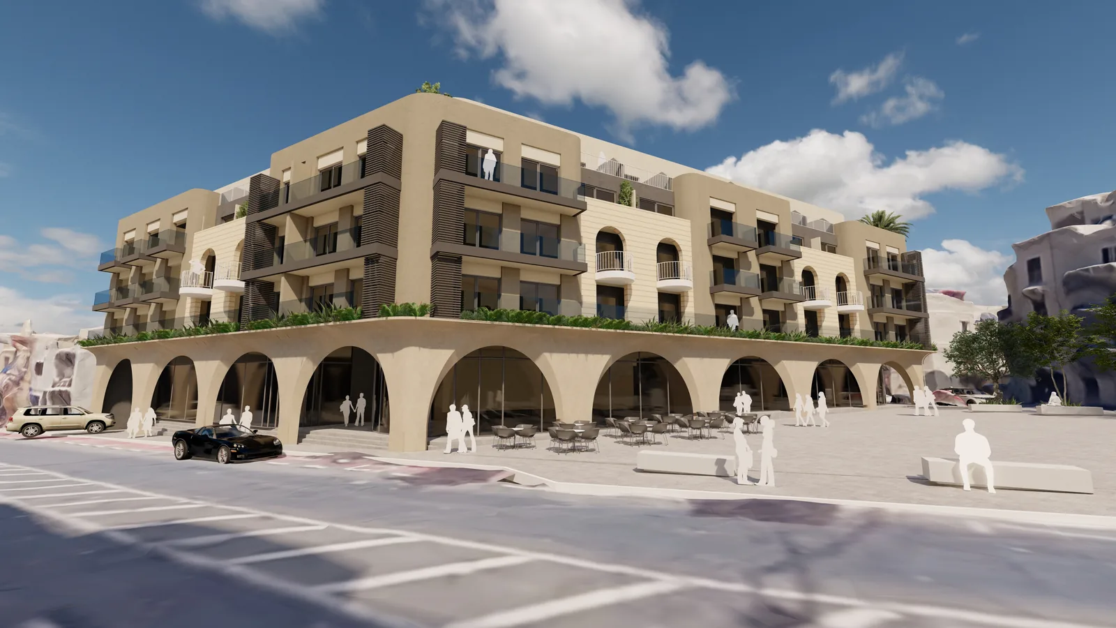 Материал застройщика: Arkana Suites Fgura