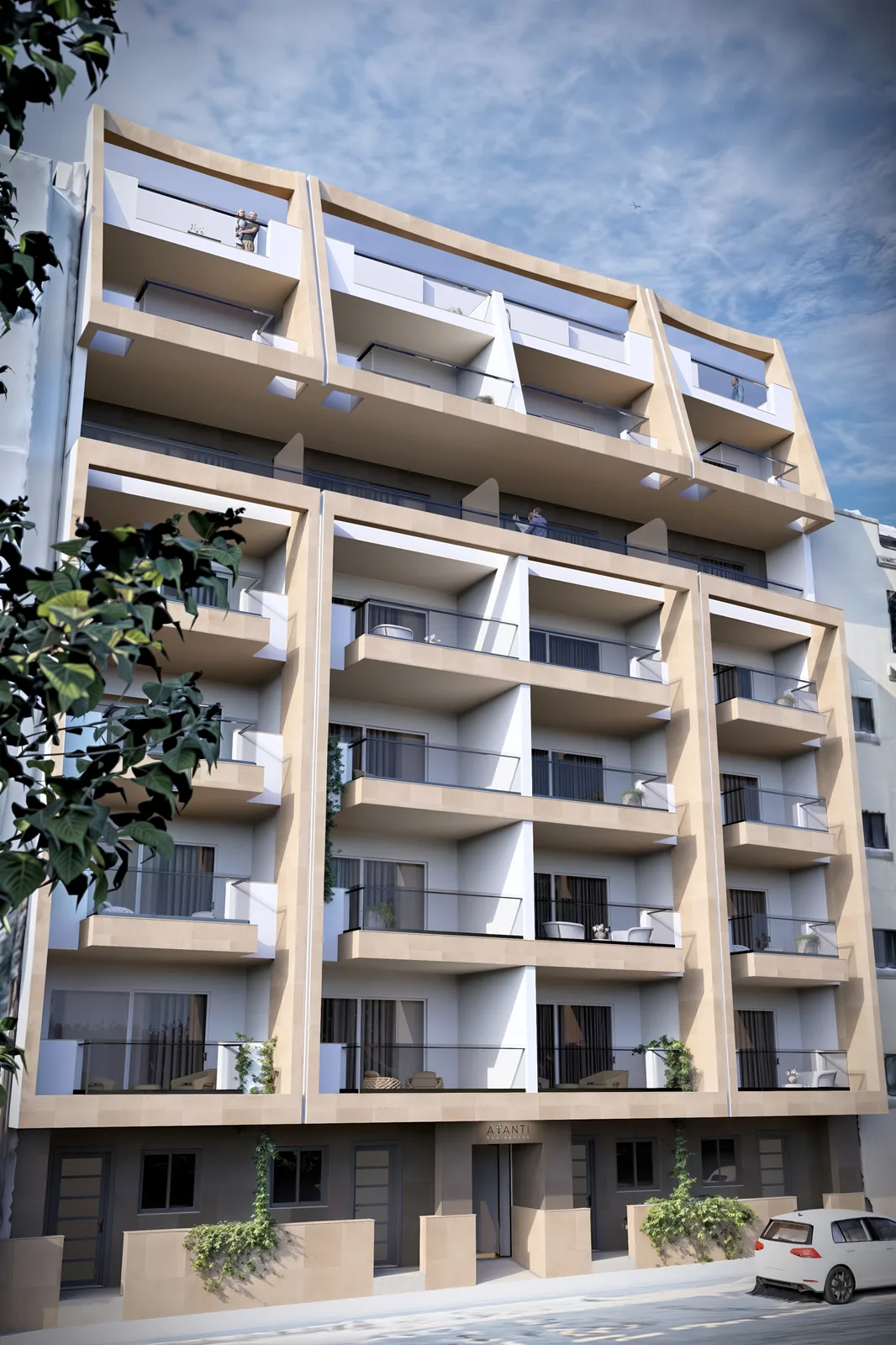 Материал застройщика: Avanti Residences Qawra